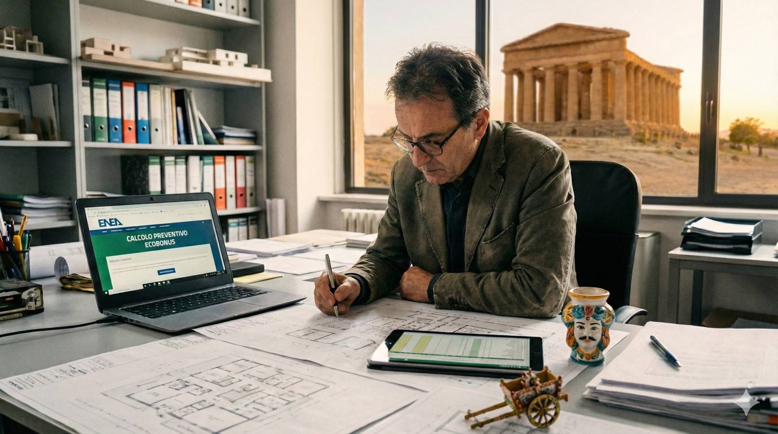 Preventivo pratiche ENEA Agrigento | Ing. Stefano Basso e Luca Mascellino