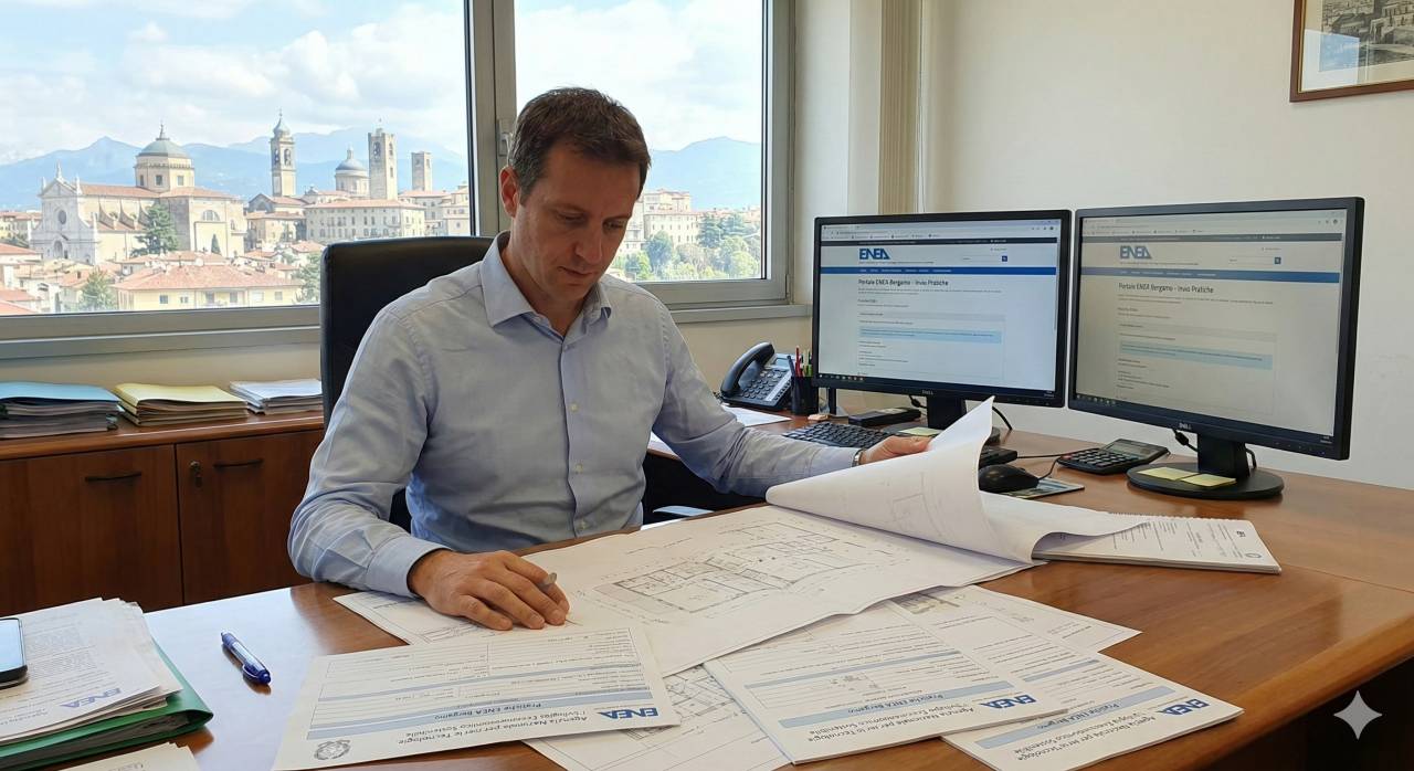 Preventivo pratiche ENEA Bergamo | Ing. Stefano Basso e Luca Mascellino