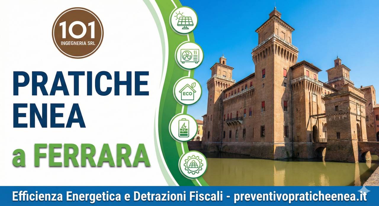 Preventivo pratiche ENEA Ferrara | Ing. Stefano Basso e Luca Mascellino