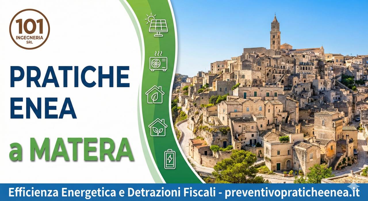 Preventivo pratiche ENEA Matera | Ing. Stefano Basso e Luca Mascellino