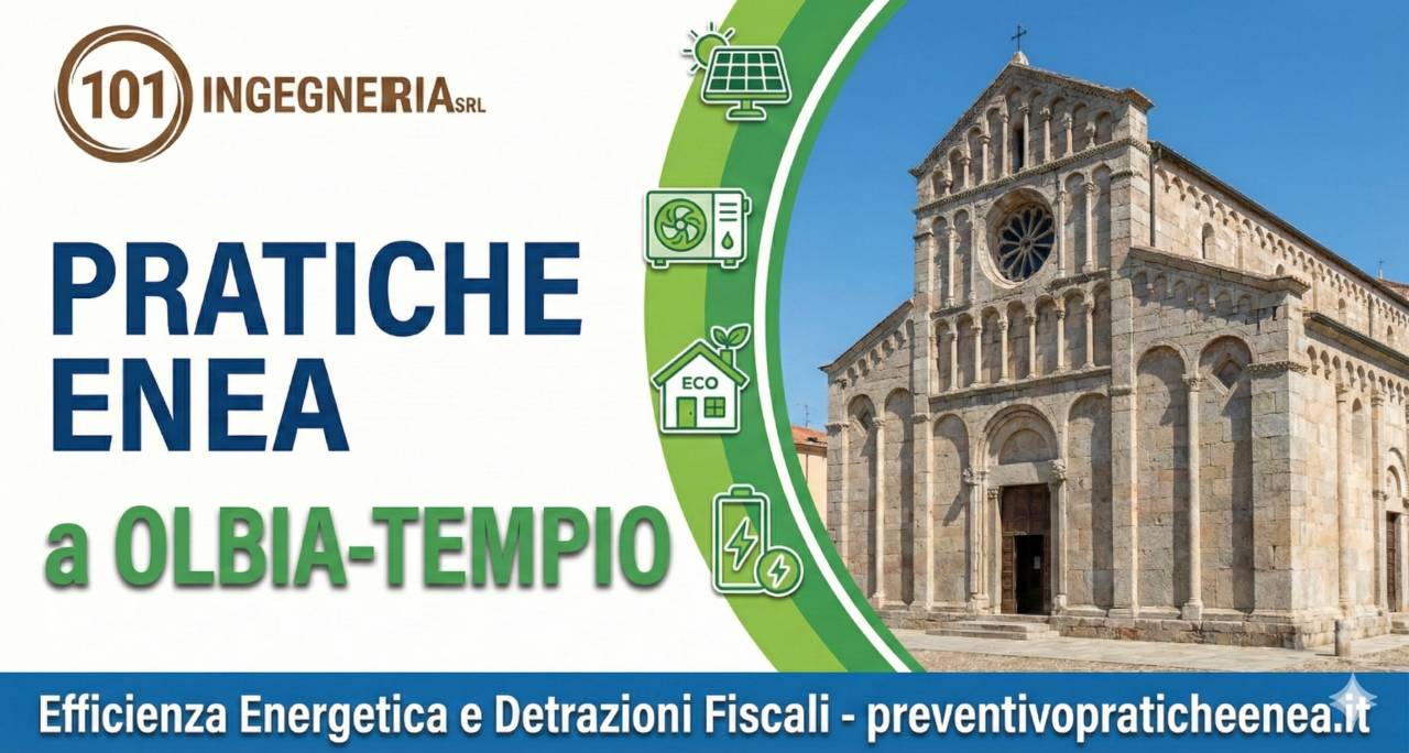 Preventivo pratiche ENEA Olbia-Tempio | Ing. Stefano Basso e Luca Mascellino