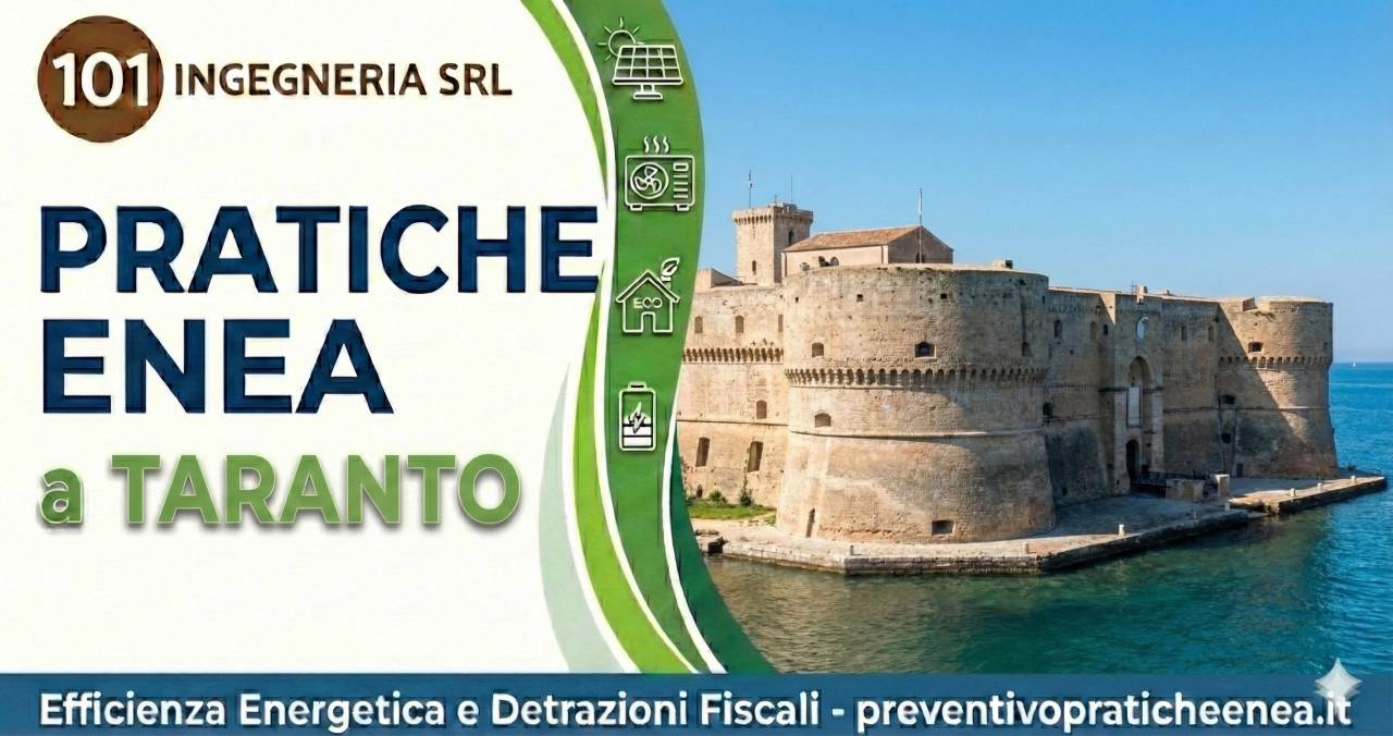 Preventivo pratiche ENEA Taranto | Ing. Stefano Basso e Luca Mascellino