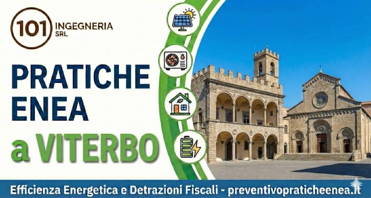 Preventivo pratiche ENEA Viterbo | Ing. Stefano Basso e Luca Mascellino